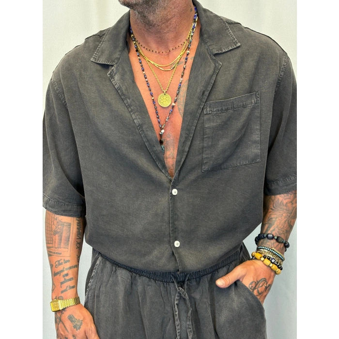 Yıkamalı Tensel Takım Füme