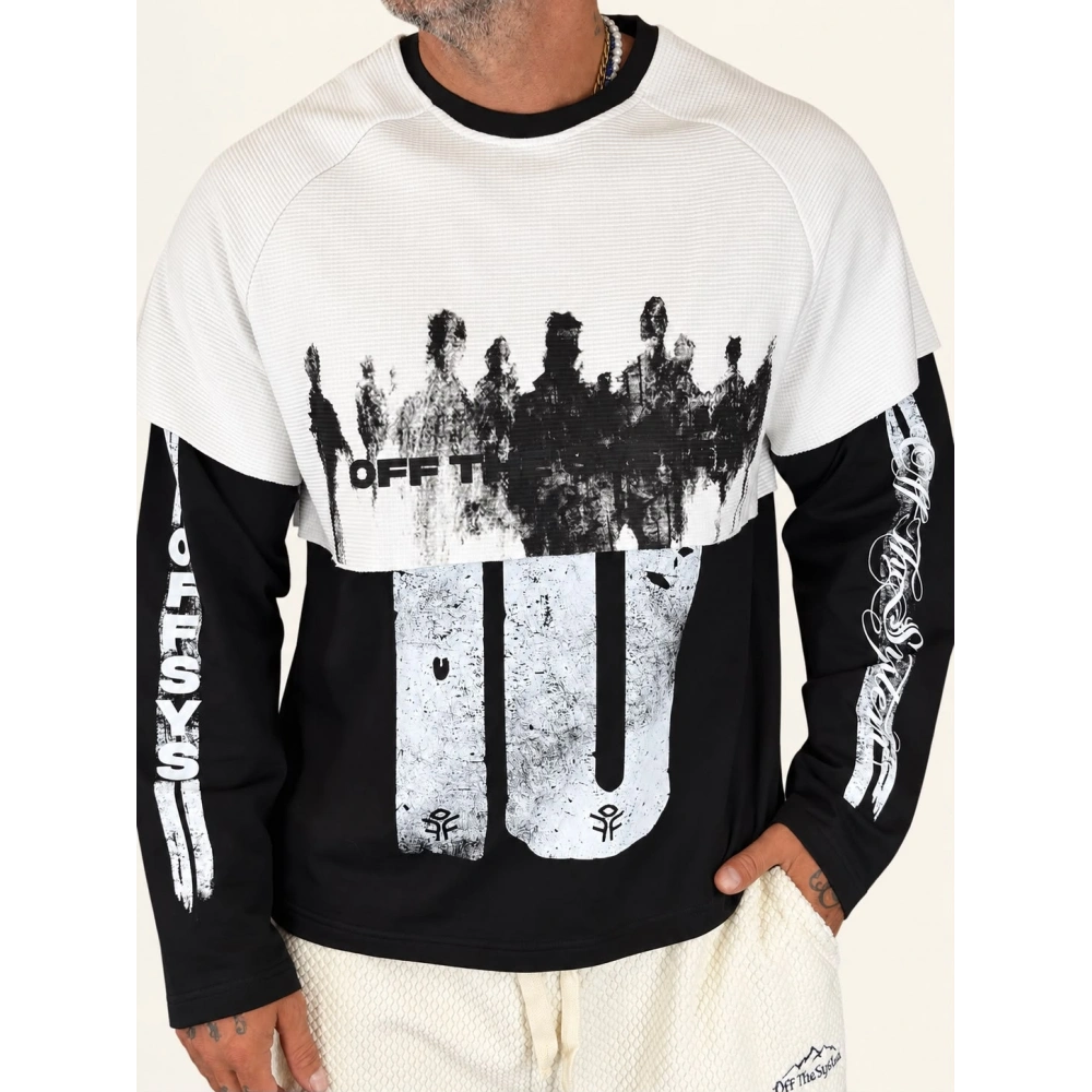 10 People Sweatshirt Beyaz