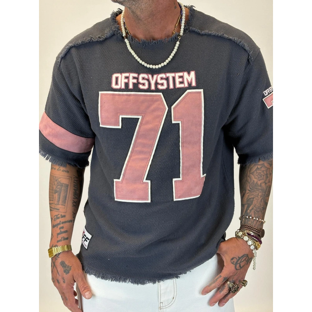Hasır 71 Aplikeli T-Shirt Antrasit