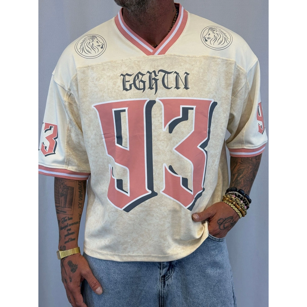 Amerikan Top T-Shirt Bej