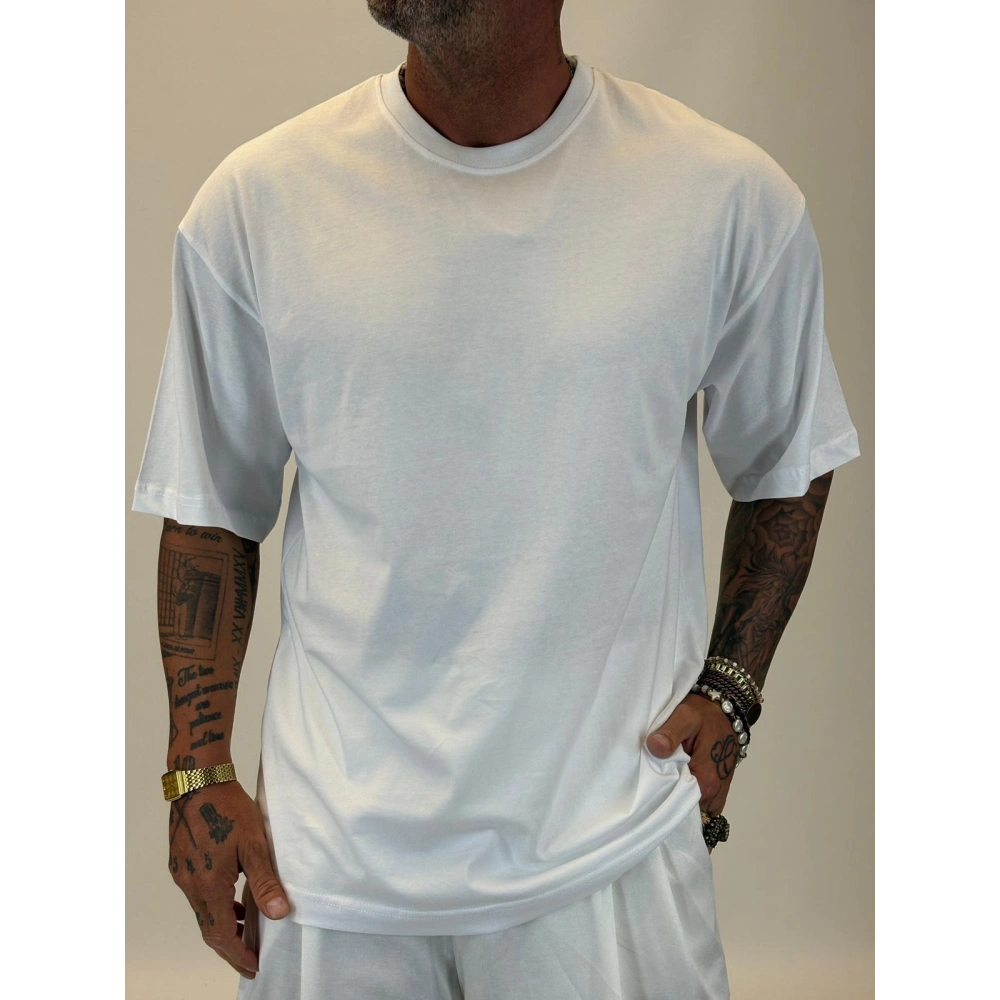Basic Oversize T-shirt Beyaz
