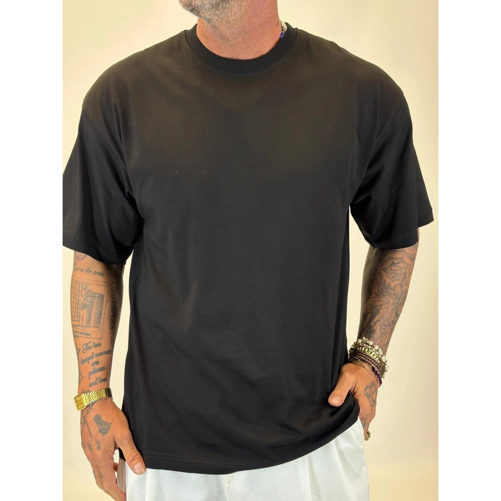 Basic Oversize T-shirt Siyah