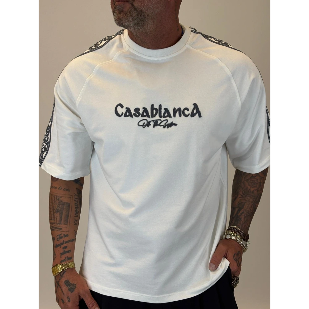 Casablanca Szn T-shirt Beyaz