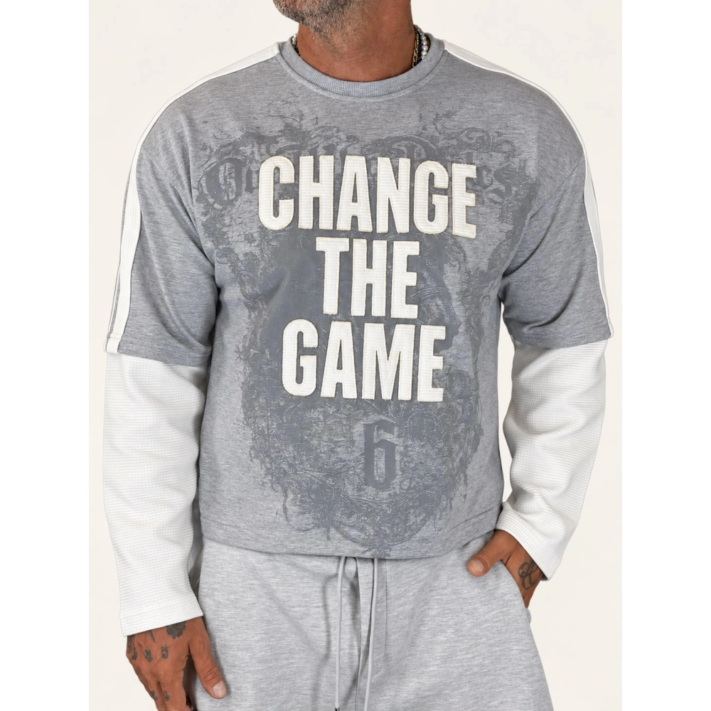 To Change Sweatshirt Gri