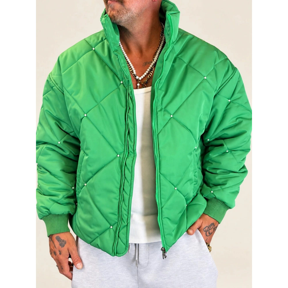 Pearl Puffer Mont Yeşil