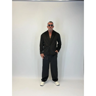 Velvet Kadife Takım Siyah