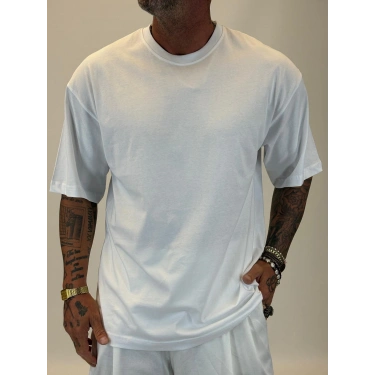 Basic Oversize T-shirt Beyaz