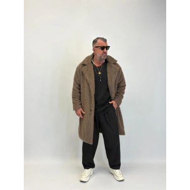 CAPO Çift Düğme Kaban Vizon