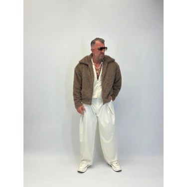 CAPO Kürklü Mont Kahve