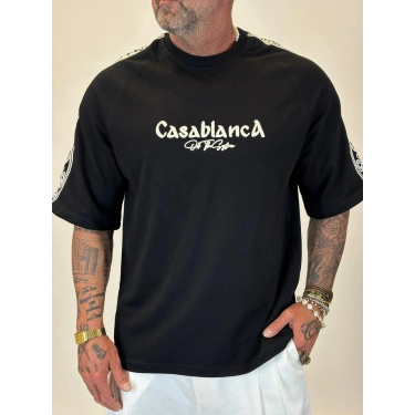 Casablanca Szn T-shirt Siyah