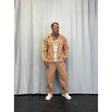 Crocodile Fur Takım Gül Kurusu