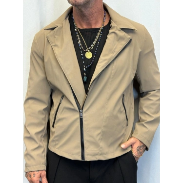 Karbon Deri Mont Bej