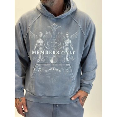 Premium Angel Hoddie Gri