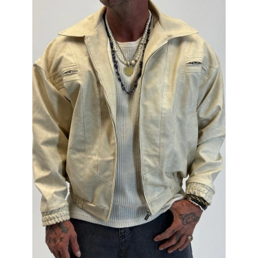 Special-3 Washing Effect Pu Deri Mont Bej