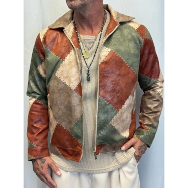 Vinge Vintage Pu Deri Mont Turuncu