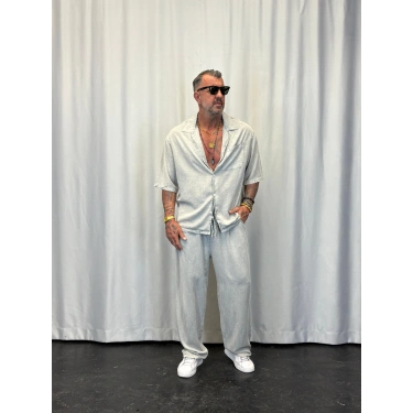 Yıkamalı Tensel Takım Gri