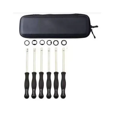 Karbüratör Ayar Tornavidası Çantalı 8 Adet Set Testere Tırpan