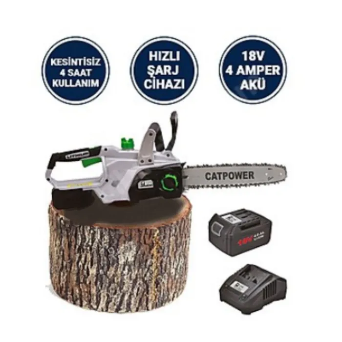 Catpower 2096 Akülü Testere 4 Ah. 18 V Akülü