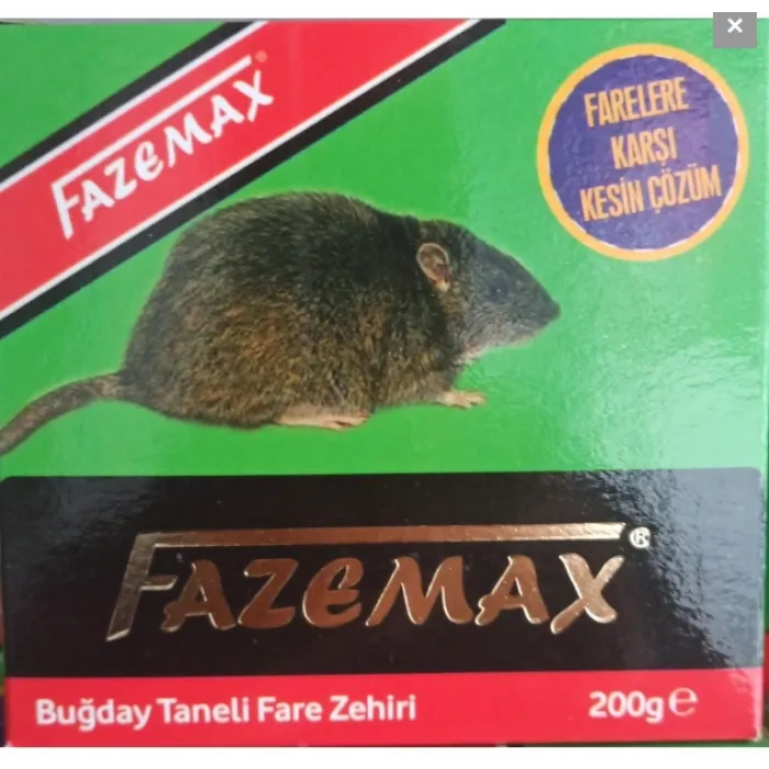 Fazemax Buğday Taneli Fare Zehri 200 gr