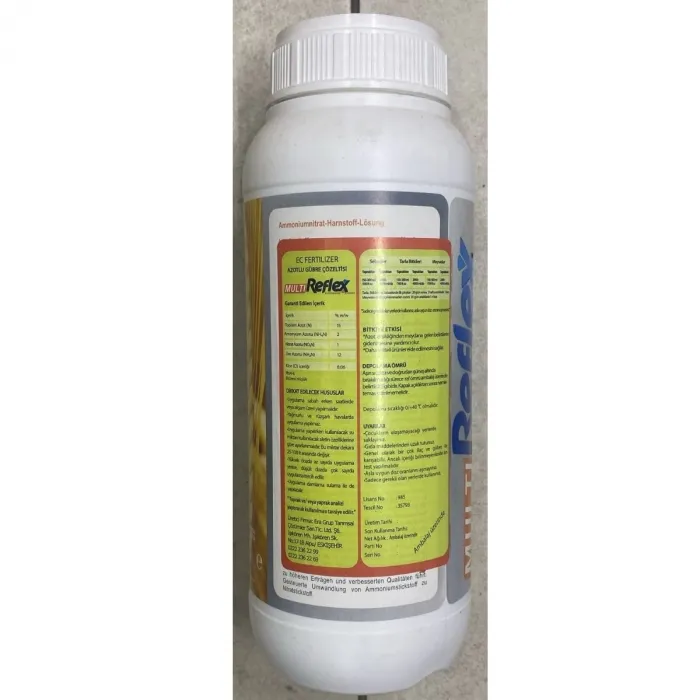 Multi Reflex Sıvı Azot Yaprak Gübresi 1 lt