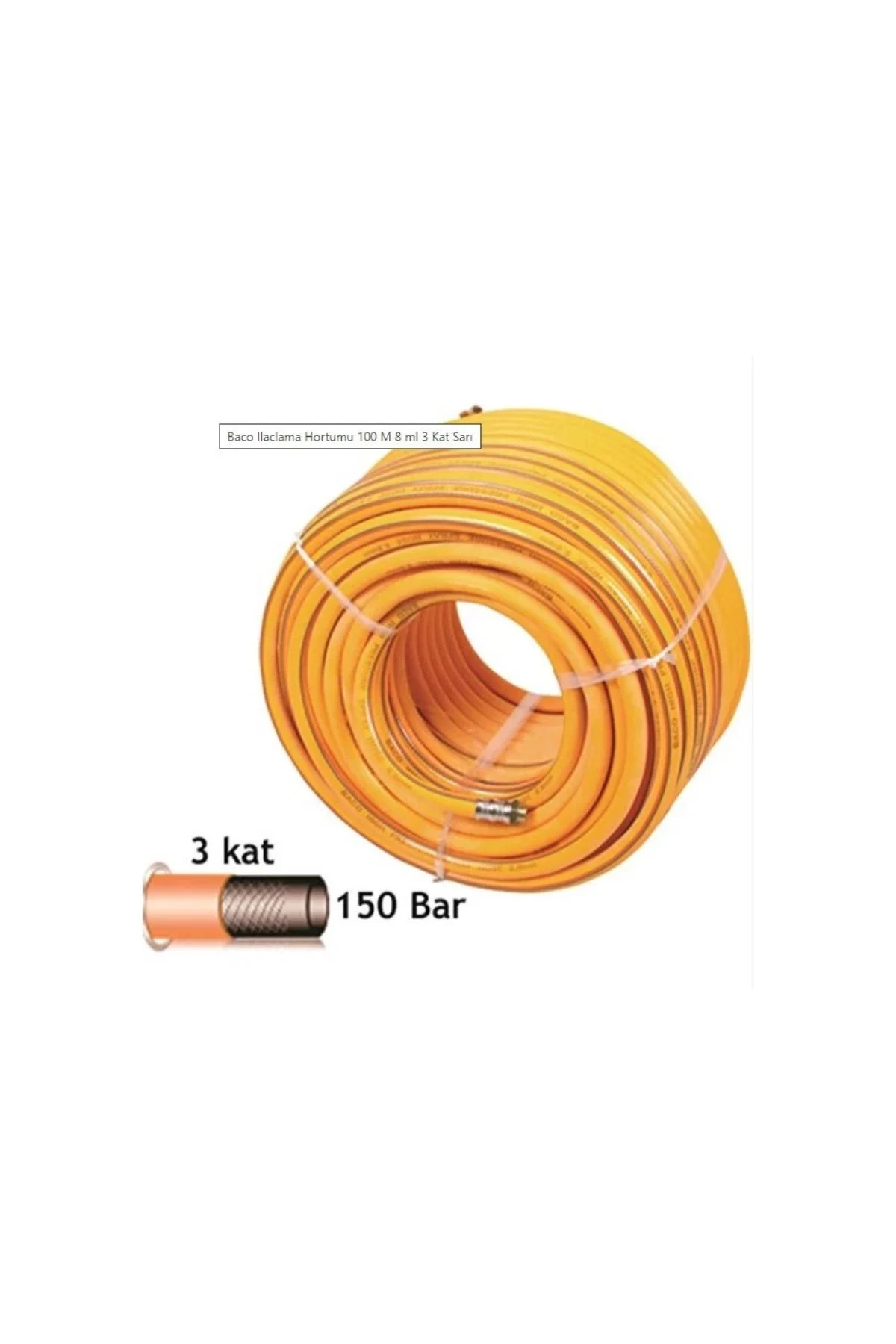 Baco İlaçlama Hortumu 100 Mt