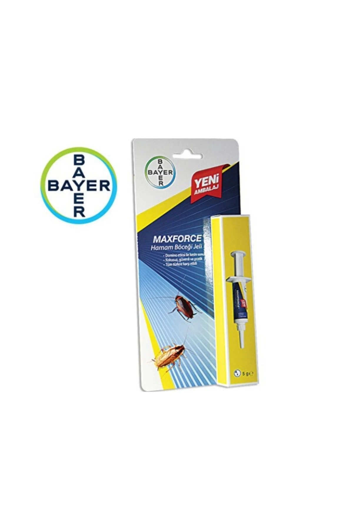 Bayer Maxforce Hamam Böceği Jeli 5GR