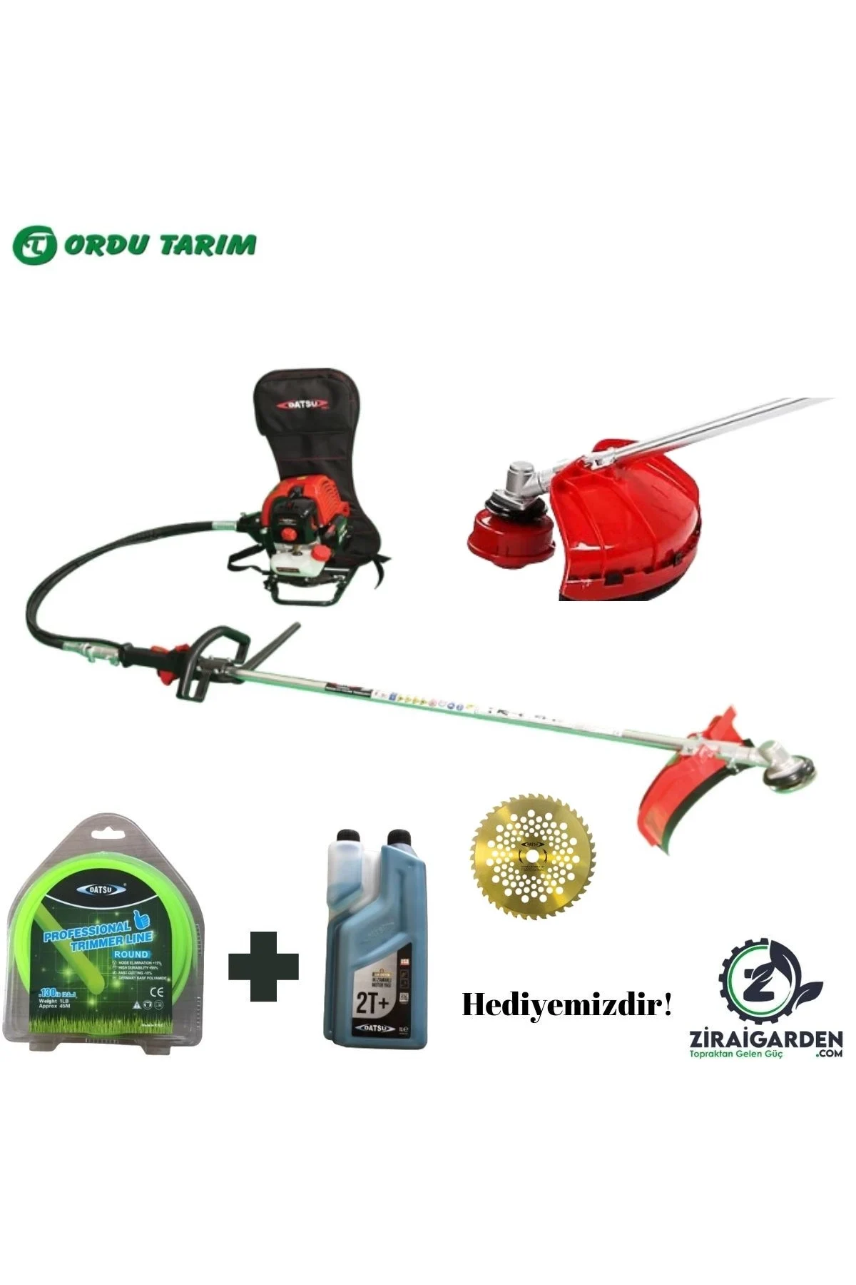 Datsu TR755 Benzinli Sırt Tırpan