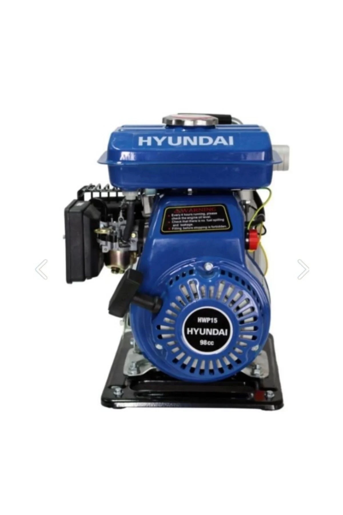Hyundai HWP15 1,5 Parmak Benzinli Su Motoru