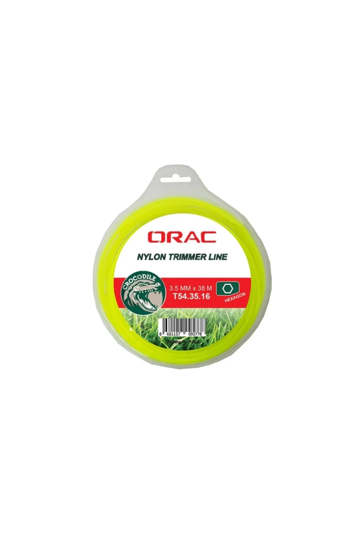 Orac Misina 3.5MM 40MT 6 Köşe Sarı