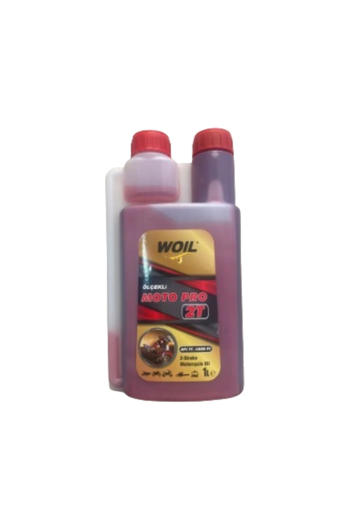 Woil 2T Yağ Ölçekli Özel İki Zamanlı 1 Litre