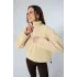 HALO BİSKÜVİ WELLSOFT BELİ AYARLANABİLİR CROP OVERSIZE SWEATSHIRT