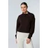 TARA KAHVERENGİ FERMUAR DETAYLI SWEATSHIRT