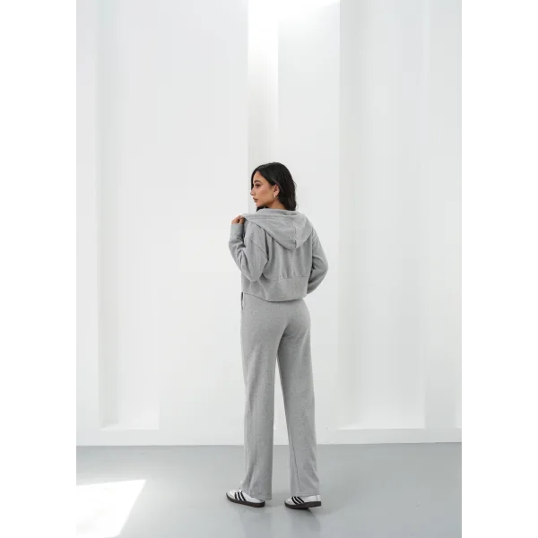 LİVA KOYU GRİ ALT ÜST TAKIM