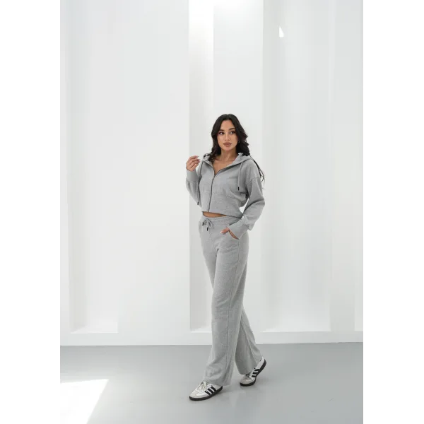 LİVA KOYU GRİ ALT ÜST TAKIM