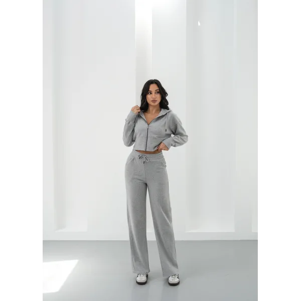 LİVA KOYU GRİ ALT ÜST TAKIM