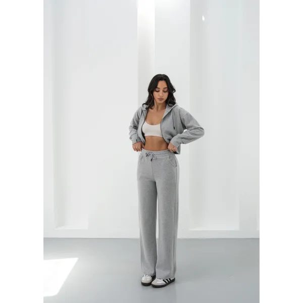 LİVA KOYU GRİ ALT ÜST TAKIM