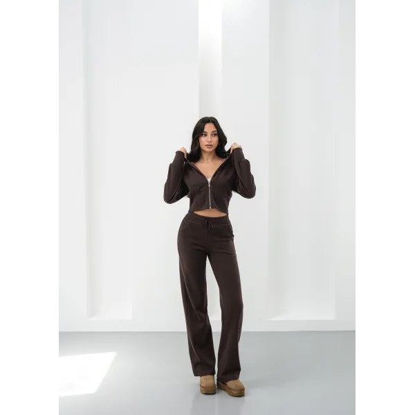 LİVA KAHVERENGİ ALT ÜST TAKIM