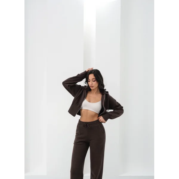 LİVA KAHVERENGİ ALT ÜST TAKIM