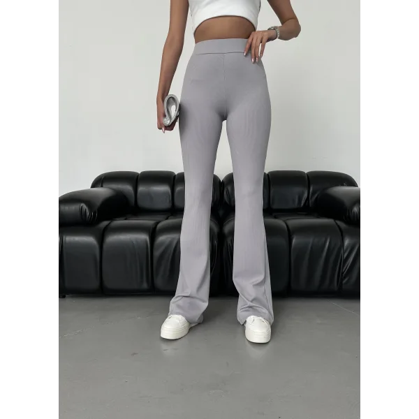 BRİSA AÇIK GRİ FİTİLLİ İSPANYOL PAÇA TAYT