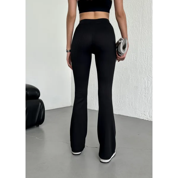 BRİSA SİYAH FİTİLLİ İSPANYOL PAÇA TAYT