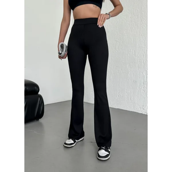 BRİSA SİYAH FİTİLLİ İSPANYOL PAÇA TAYT