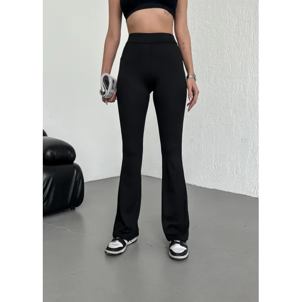 BRİSA SİYAH FİTİLLİ İSPANYOL PAÇA TAYT