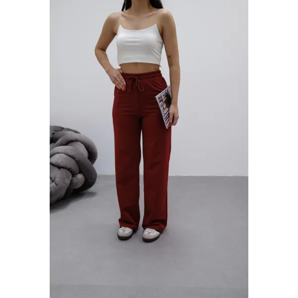 CORALİS BORDO 2 İPLİK BASIC EŞOFMAN ALTI