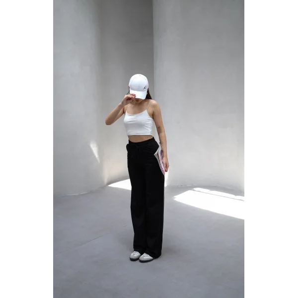 CORALİS SİYAH 2 İPLİK BASIC EŞOFMAN ALTI