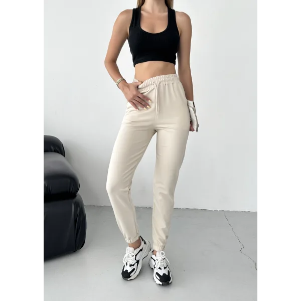 CORE BEJ 2 İPLİK JOGGER EŞOFMAN ALTI