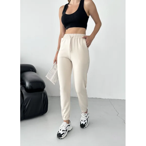 CORE BEJ 2 İPLİK JOGGER EŞOFMAN ALTI