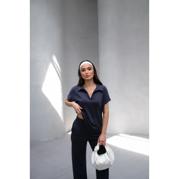 HALE ANTRASİT MODAL POLO YAKA TAKIM