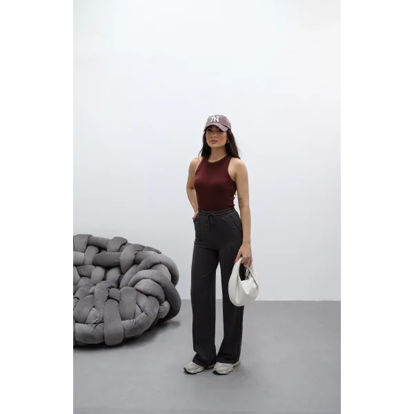 LUMİ FÜME 2 İPLİK ÇIMALI EŞOFMAN ALTI