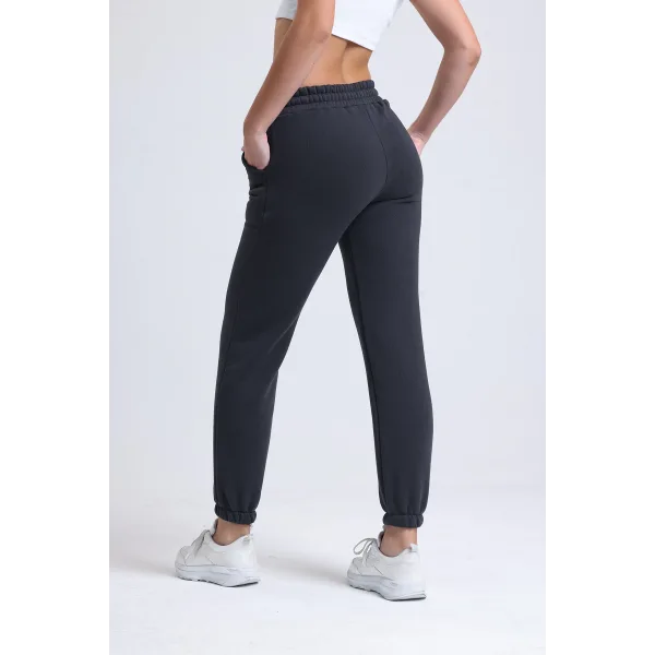 LUNERA ANTRASİT 3 İPLİK KIŞLIK JOGGER EŞOFMAN ALTI