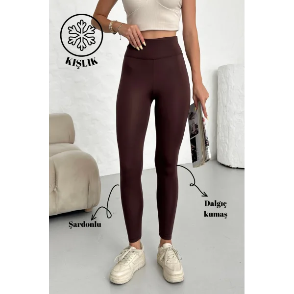 ORYOS KAHVERENGİ DALGIÇ POLARLI KIŞLIK TAYT